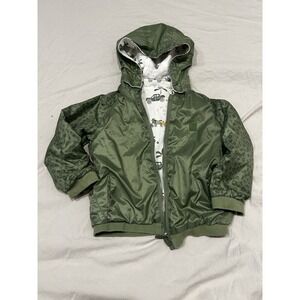 Mayoral Baby Double Sided‎ Jacket With Hood